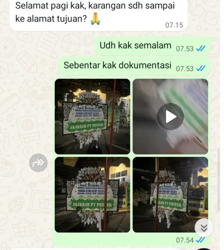 Pengiriman Papan Bunga Selamat Jebed Utara Taman